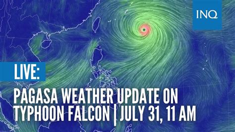 LIVE UPDATES: Typhoon Falcon .